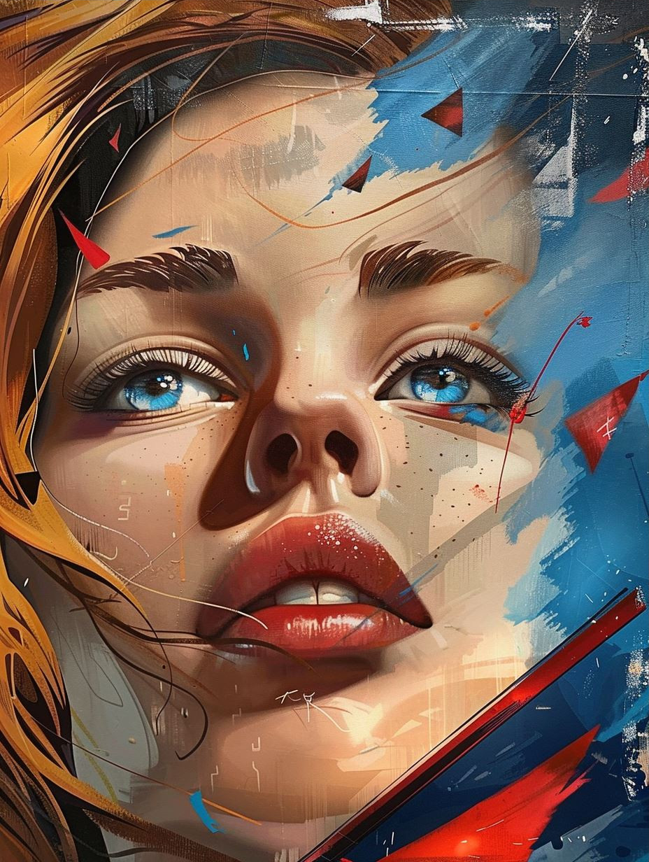 Abstract Fragments of Feminine Beauty - Image 3