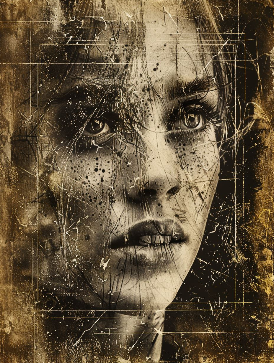 Haunting Echoes of Distressed Portraits - Image 4