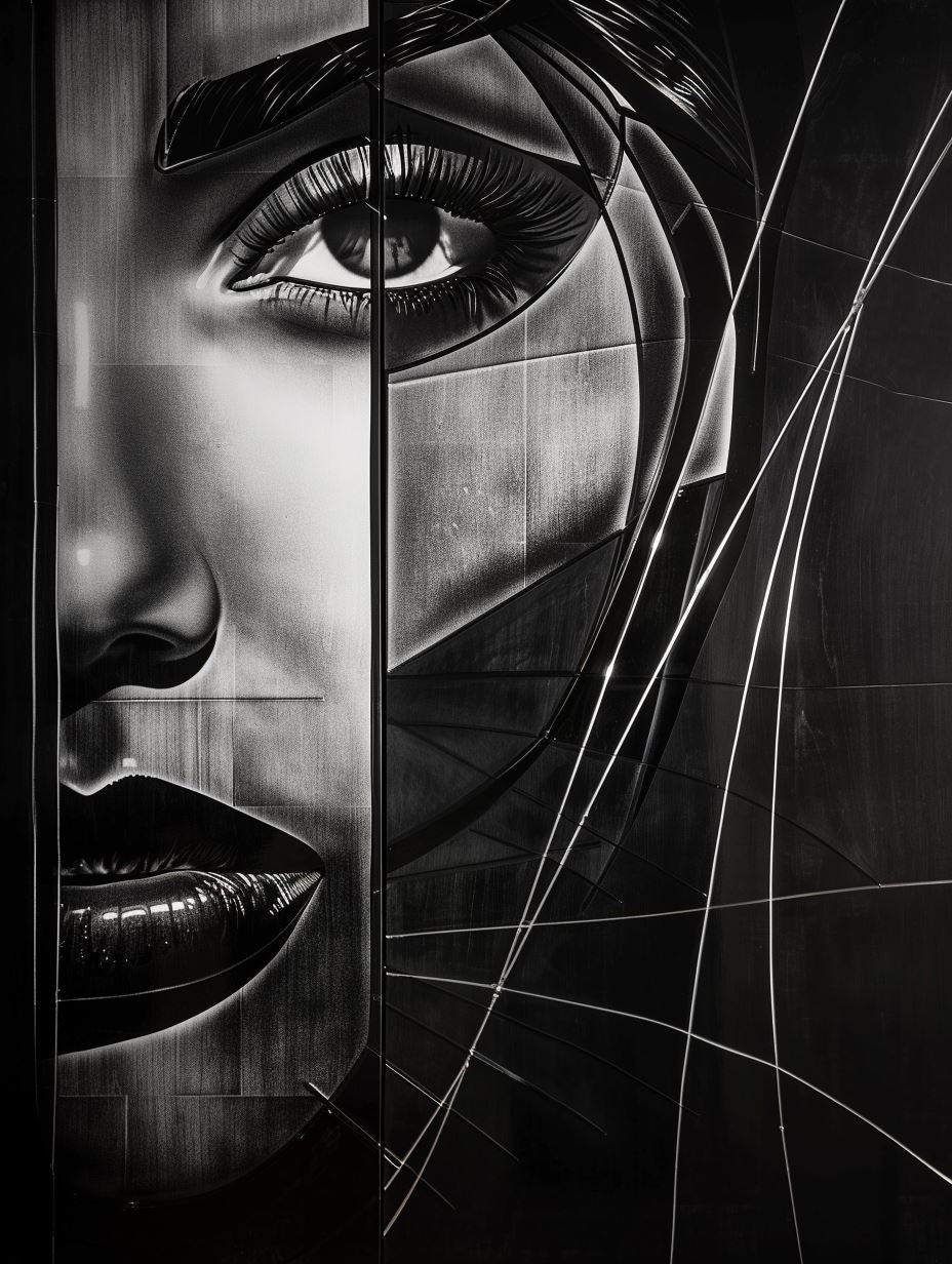 Crimson Elegance in Shadow - Image 4