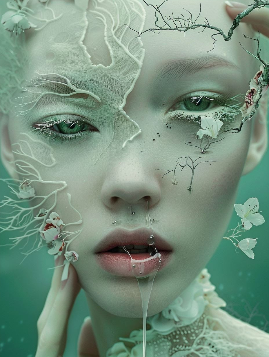 Ethereal Underwater Spirit Portraits - Image 4