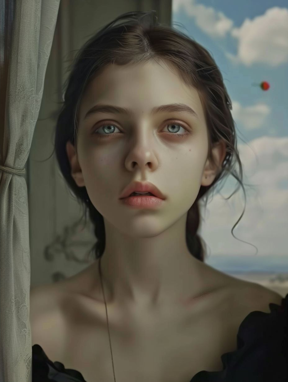 Ethereal Portraits of Melancholy Grace - Image 2