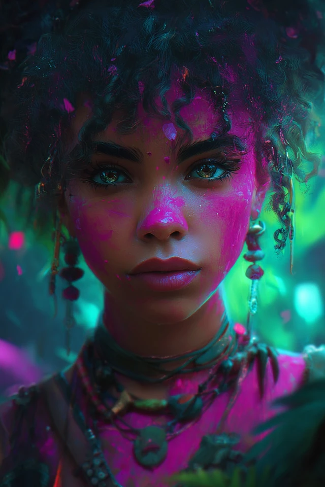 Neon Jungle Spirit - Image 1