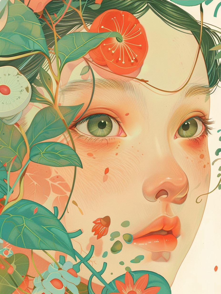 Nature's Whisper: Ethereal Portraits - Image 3
