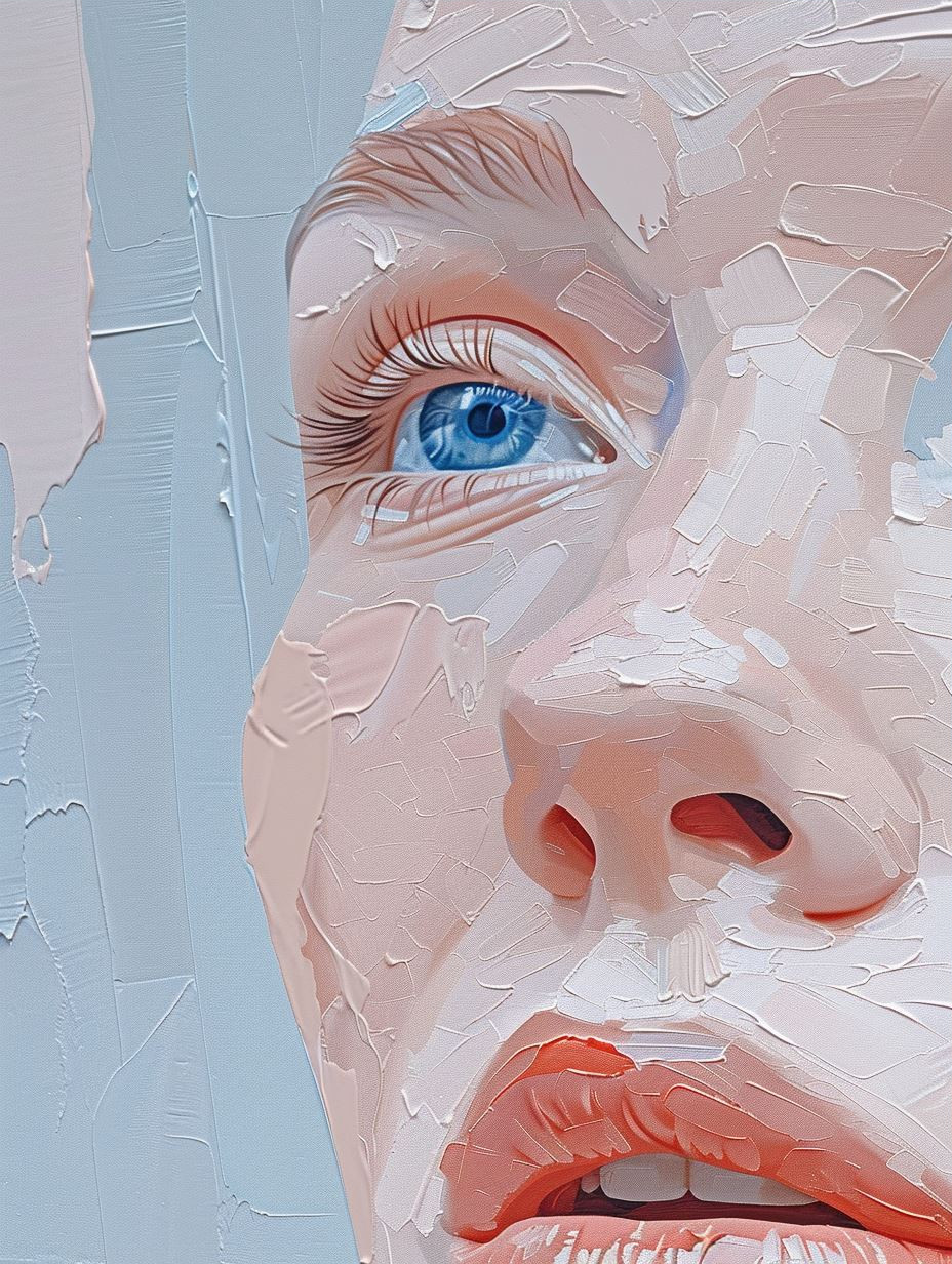 Fragmented Ethereal Oil Portraits - Image 3