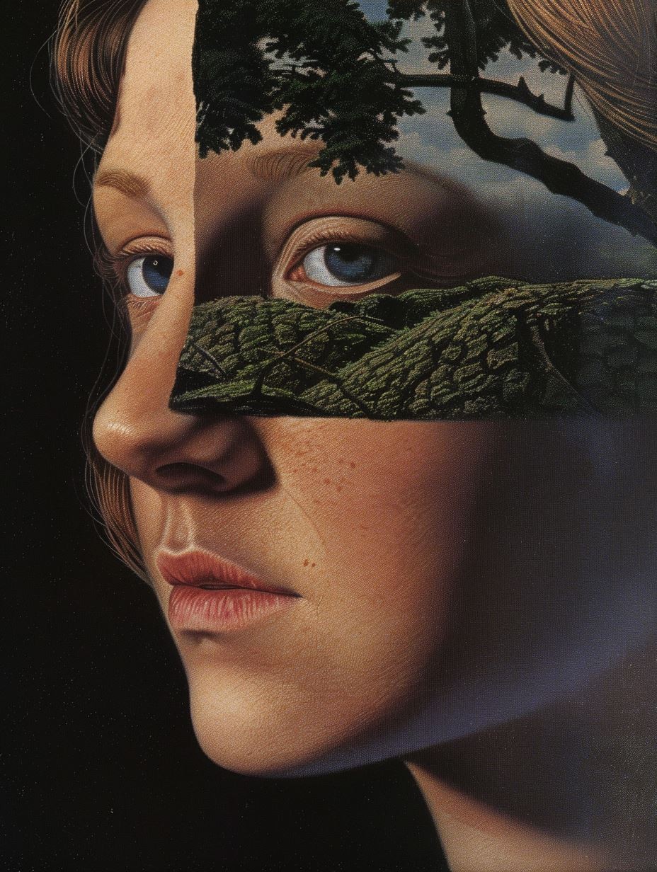 Ethereal Gaze in Deep Shadow - Image 4