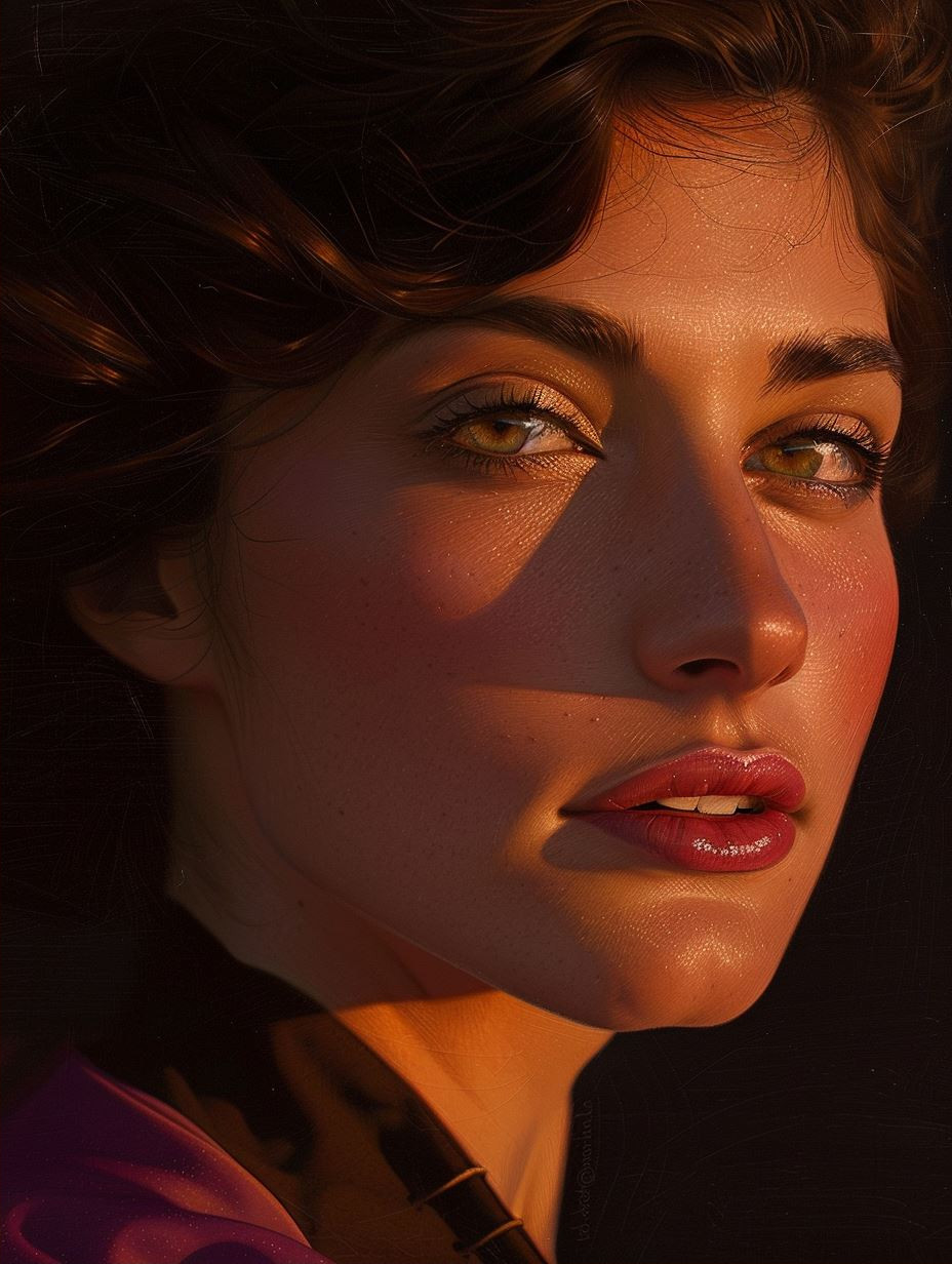 Cinematic Portraits in Dramatic Light - Image 2