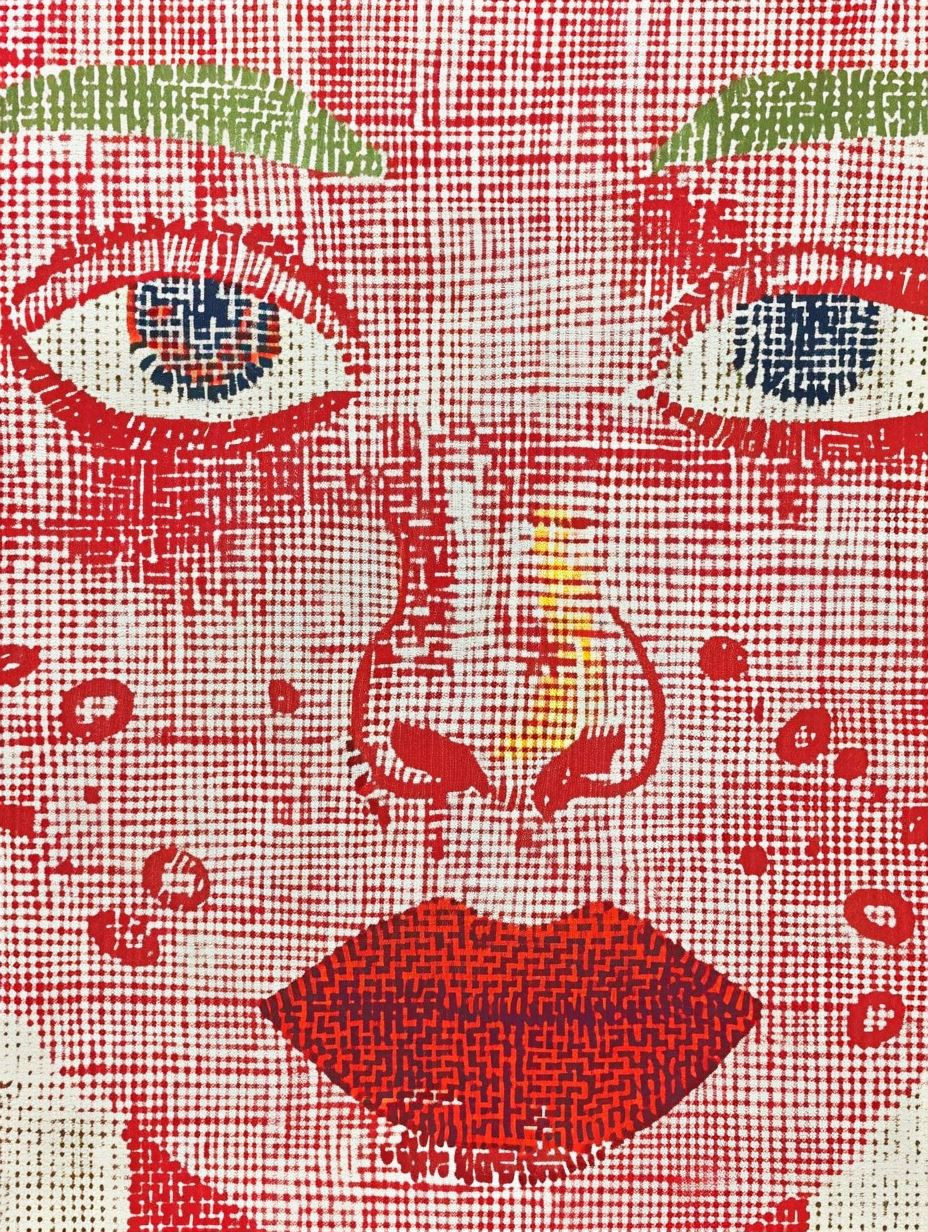 Abstract Textured Portrait Studies - Image 1