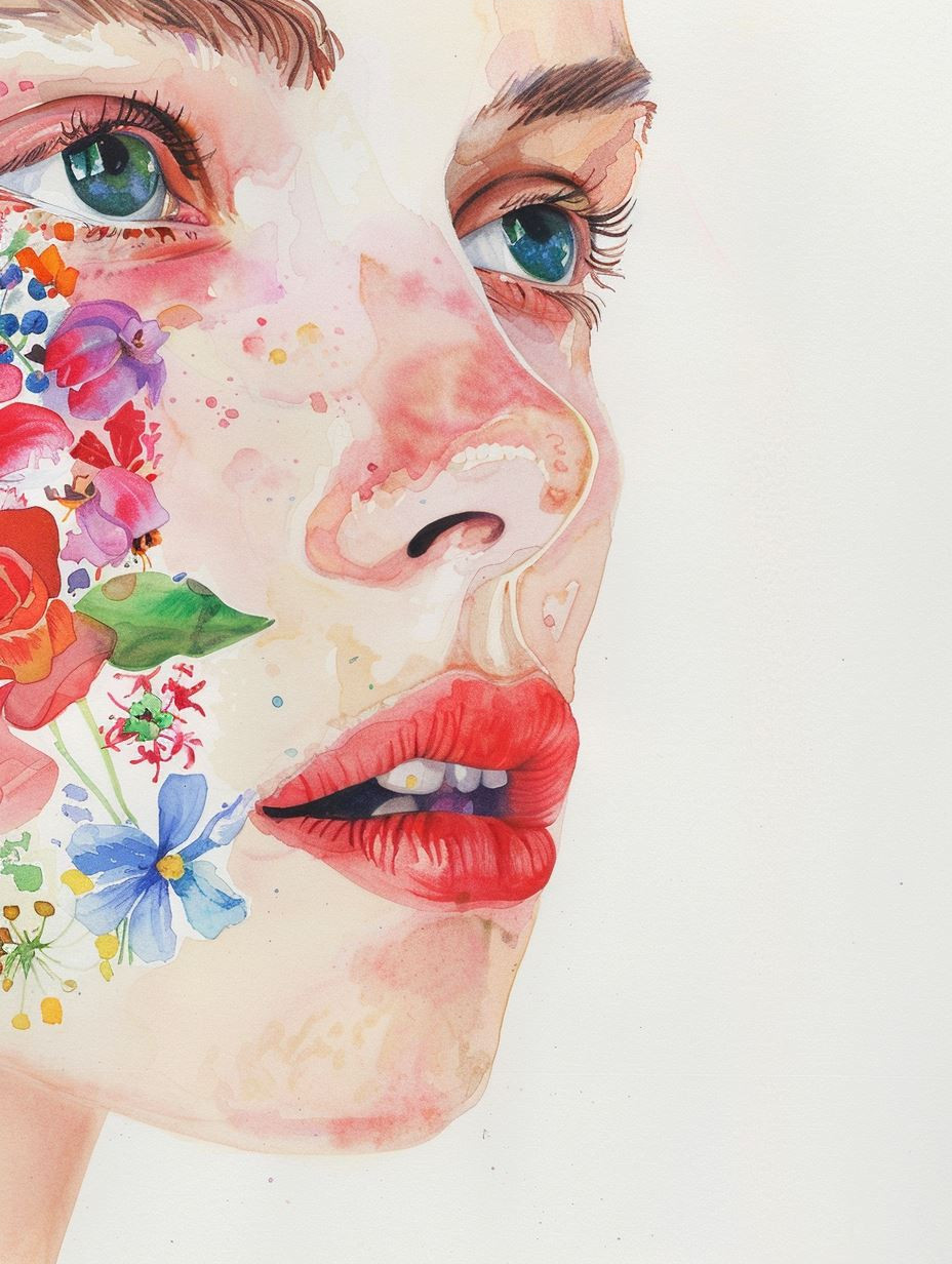 Floral Whispers in Watercolor - Image 3