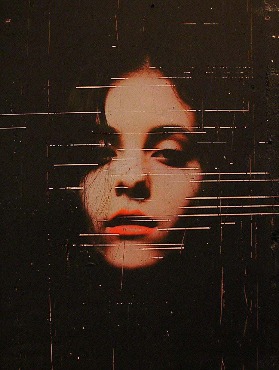 Crimson Glitch Digital Melancholy - Image 3