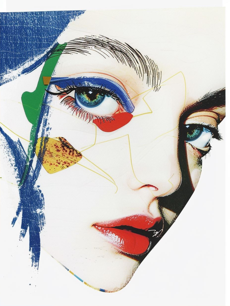 Azure Pop Portrait - Image 2