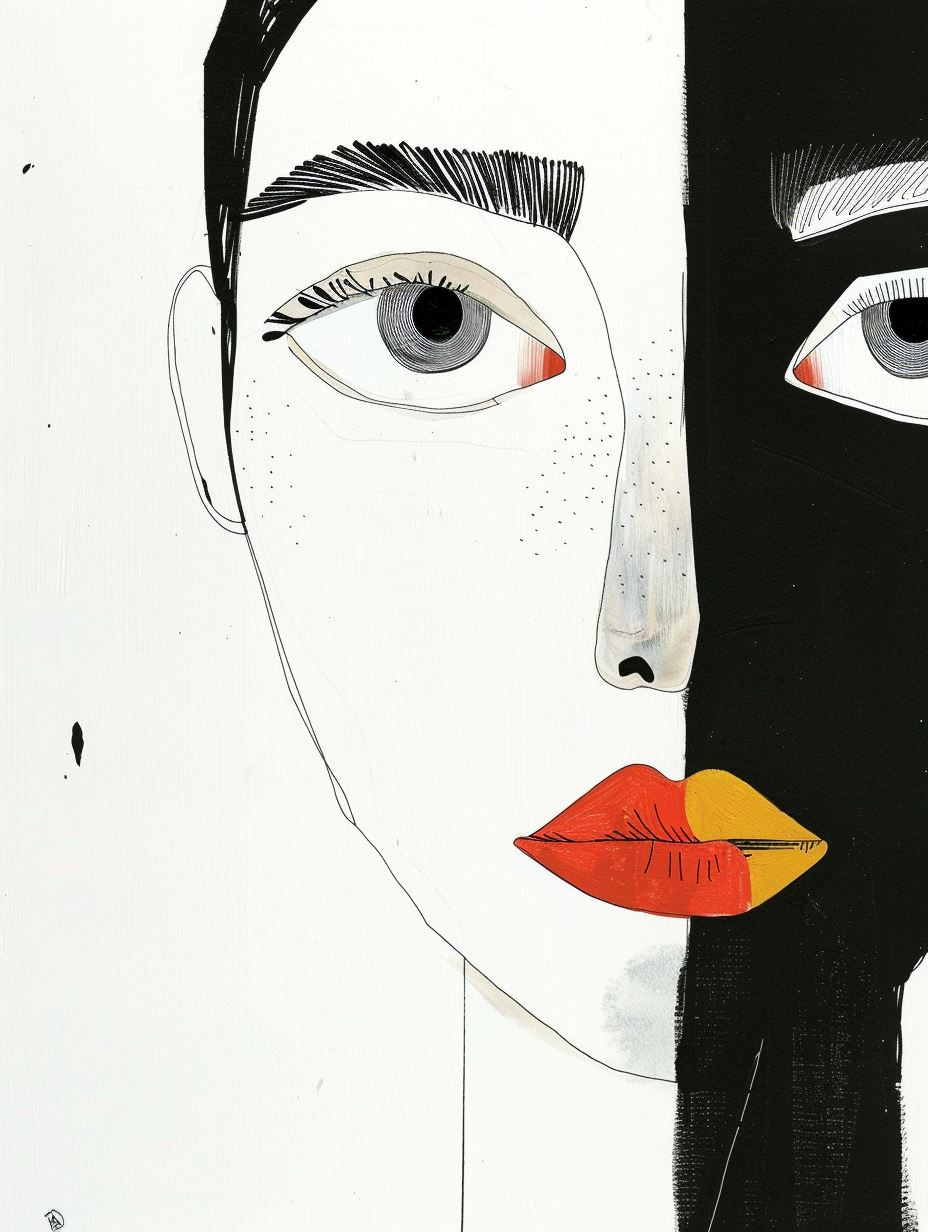 Avant Garde Ink Portraiture - Image 4