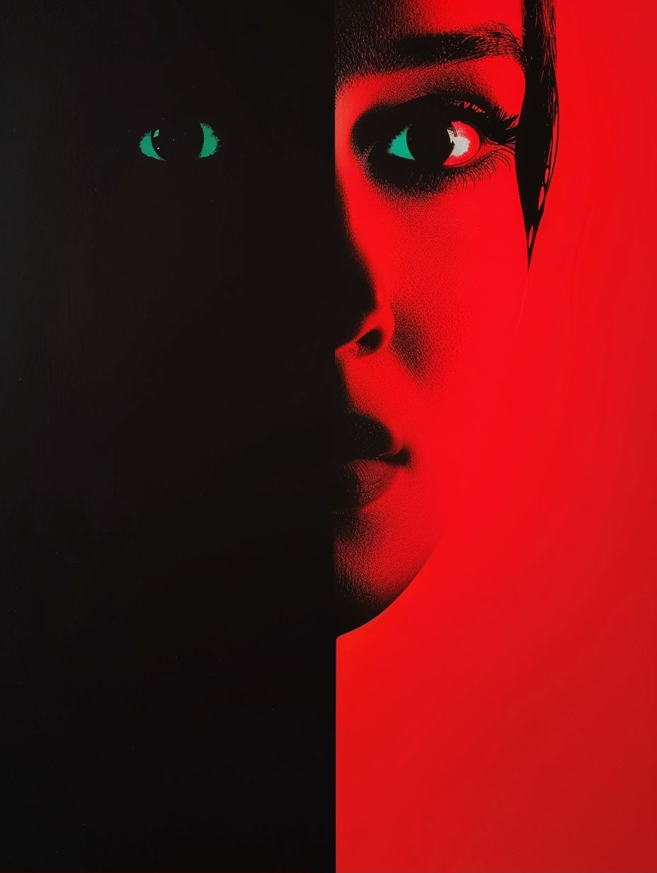 Dramatic High Contrast Portrait Study - Image 2