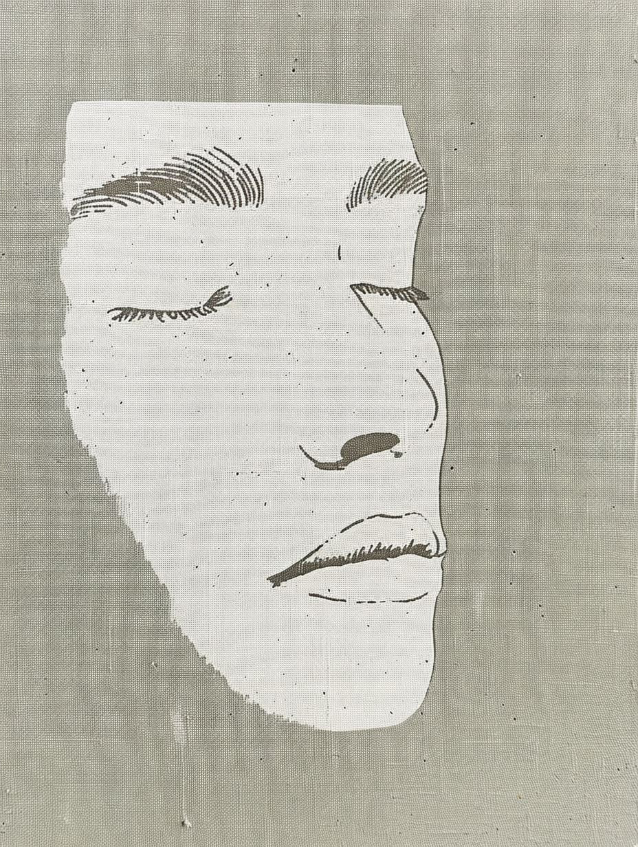 Minimalist Charcoal Portrait Studies - Image 2