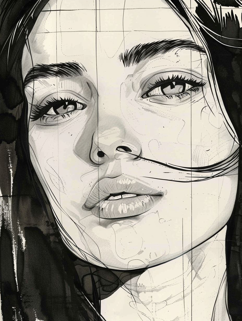 Ink Shadows: Four Faces of Emotion - Image 3