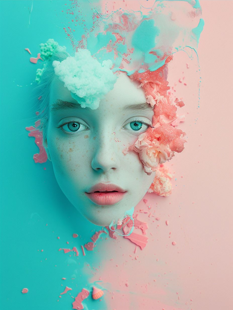 Surreal Pastel Dream Portraits - Image 4