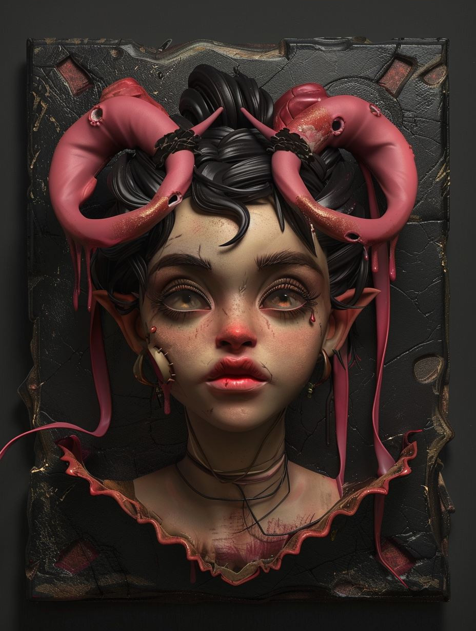 Dark Ethereal Portraits of Gothic Entities - Image 4