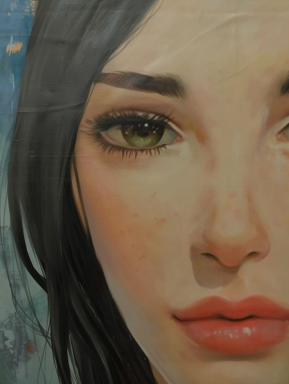 Ethereal Visions: A Study of Feminine Beauty - Image 2