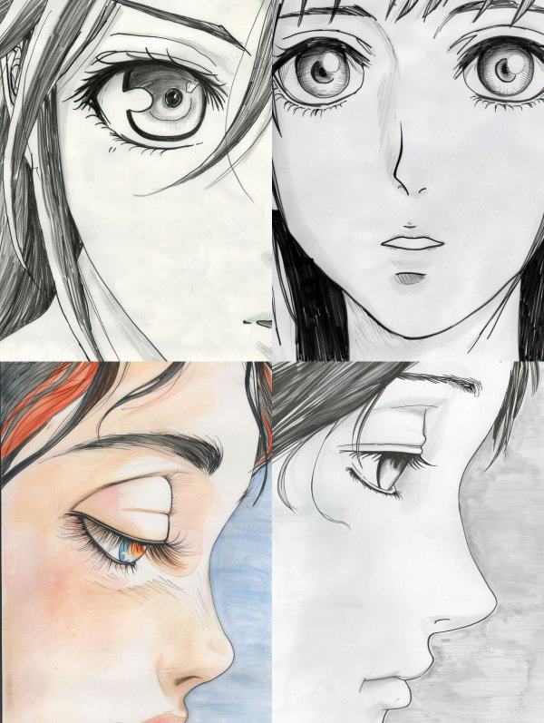 Ethereal Manga Portrait Studies