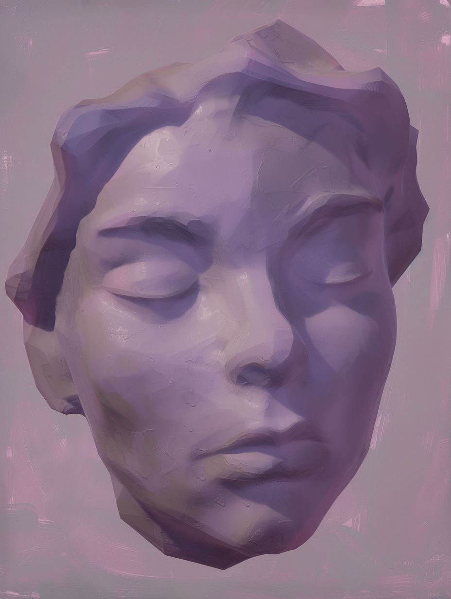 Serene Visions: Digital Portrait Studies - Image 3
