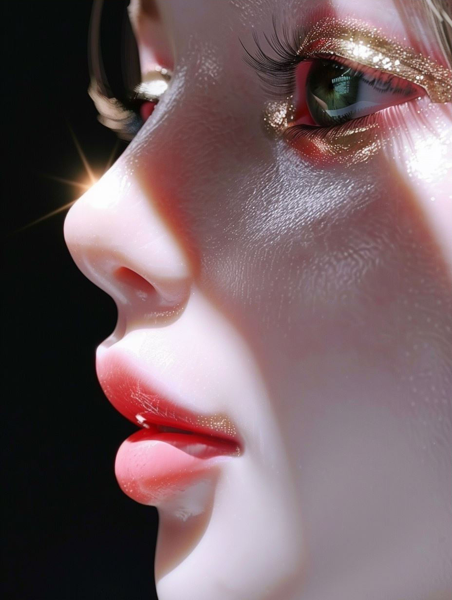 Ethereal Dewy Glass Skin Portraits - Image 3