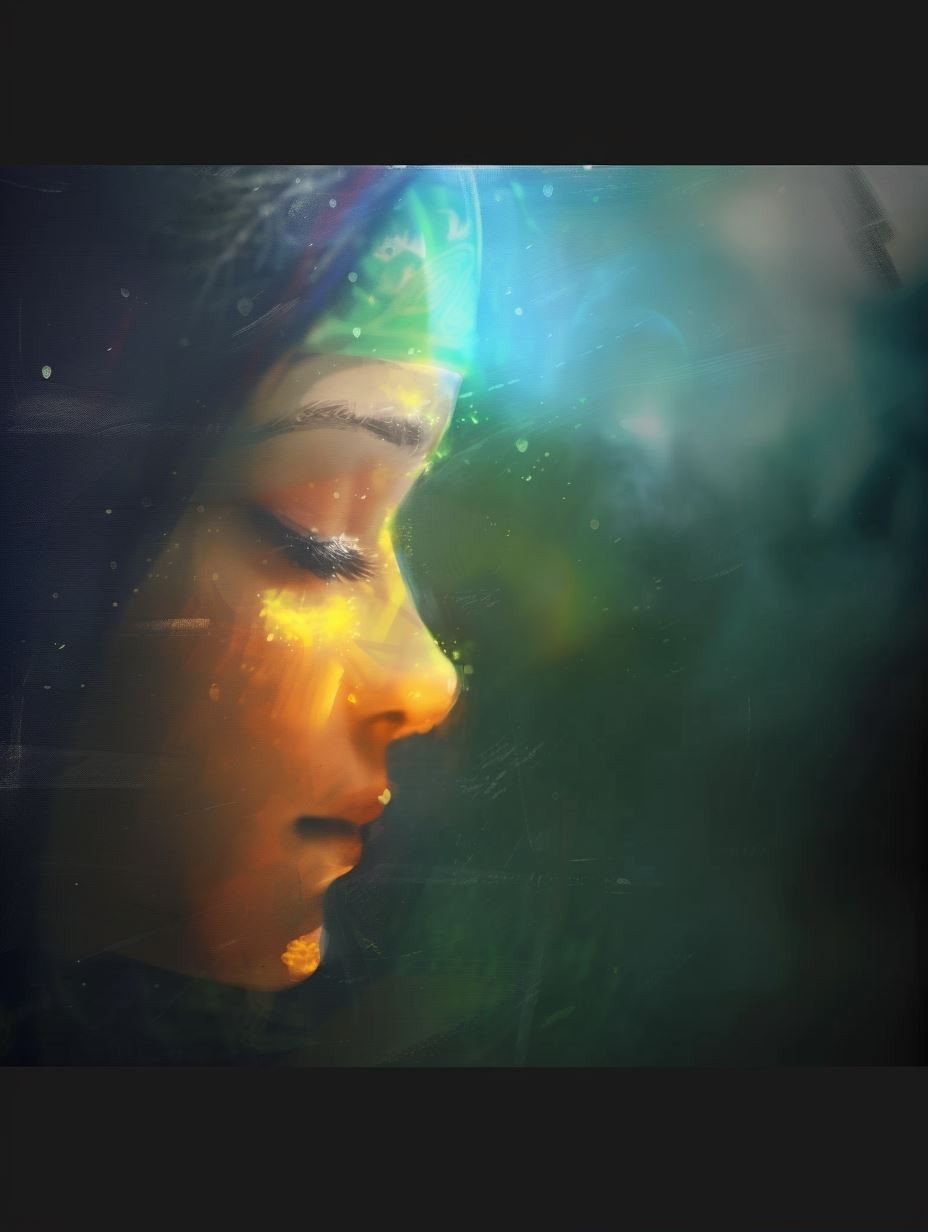 Ethereal Glow of Inner Peace - Image 1