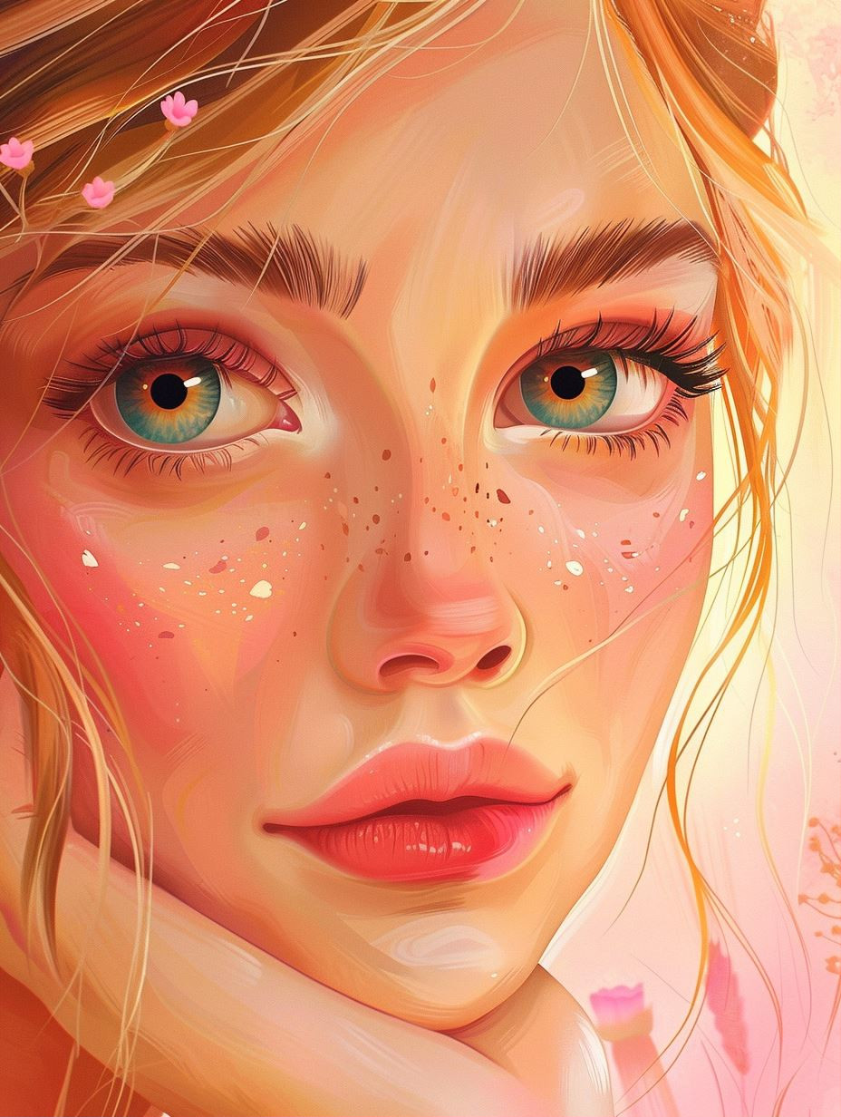 Radiant Visions of Ethereal Beauty - Image 1