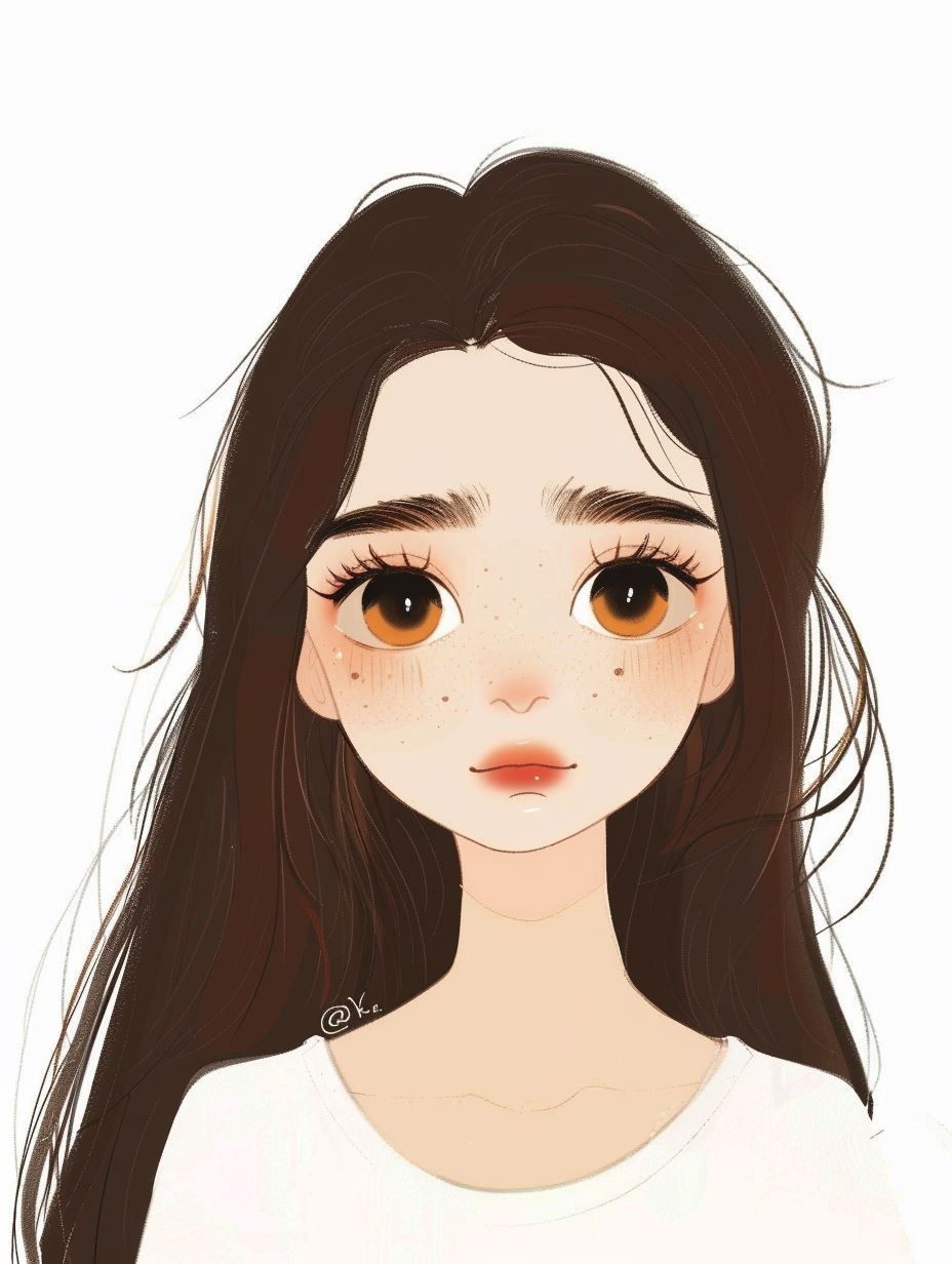 Soft Minimalist Anime Portraits - Image 2