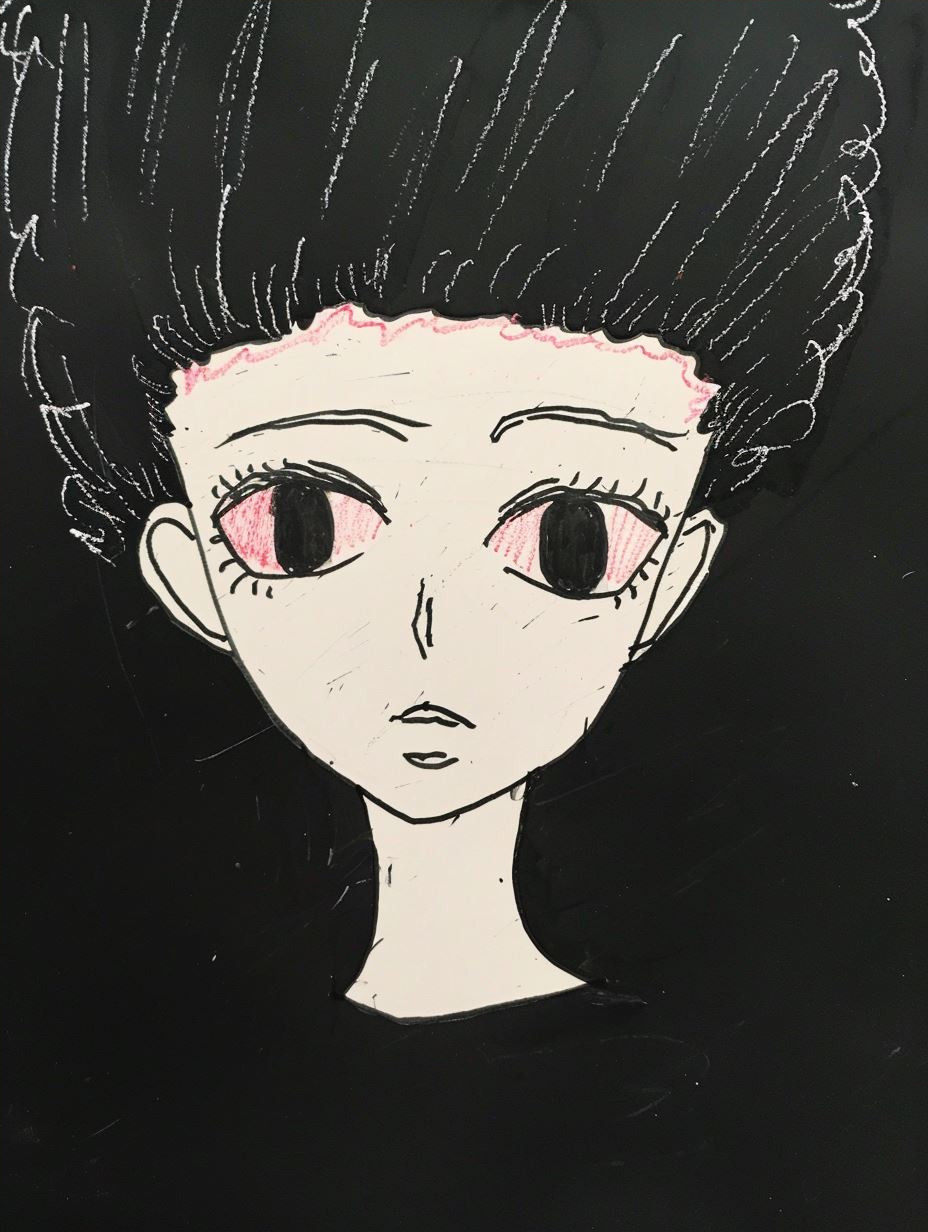 Classic Ink Manga Portrait - Image 4