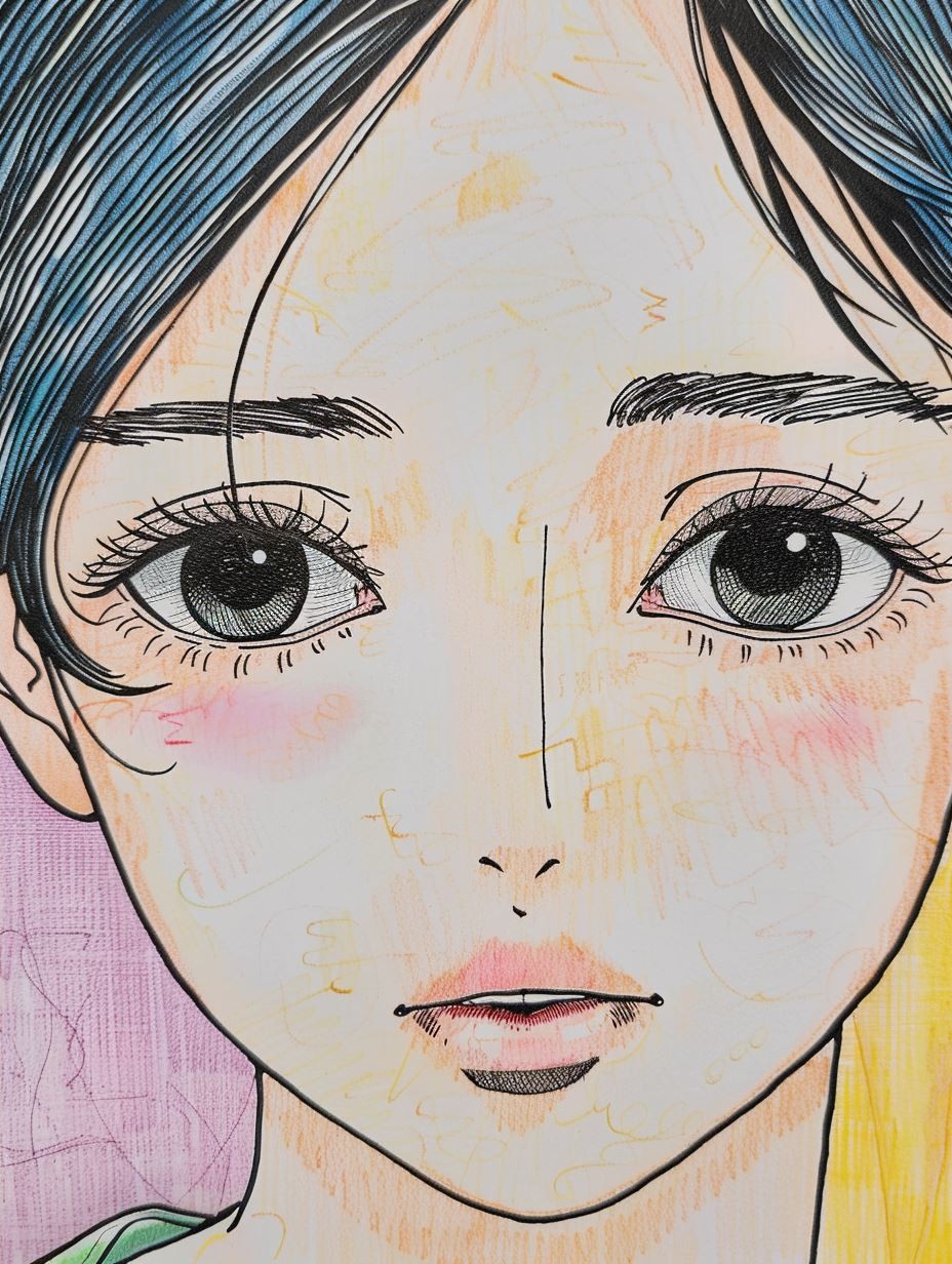 Ethereal Ink Manga Portrait - Image 4