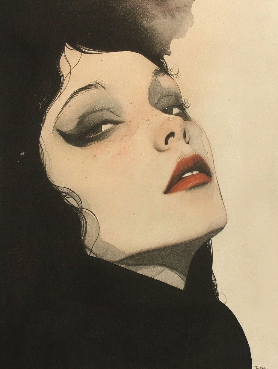 Moody Noir Portraiture Studies - Image 1