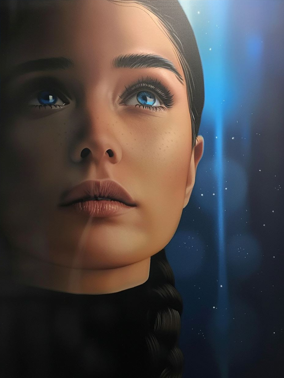 Futuristic Cybernetic Portrait Series - Image 4