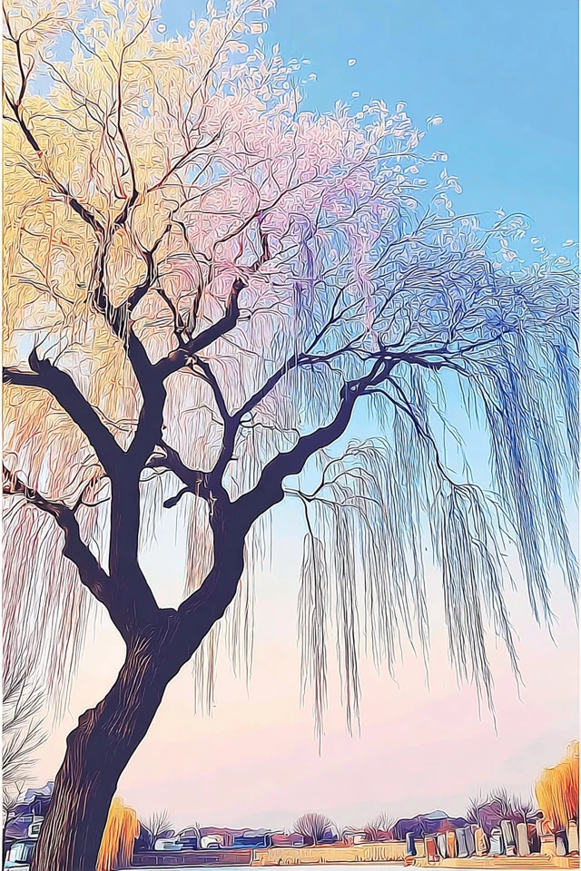 Pastel Dreamscape Portrait - Image 5