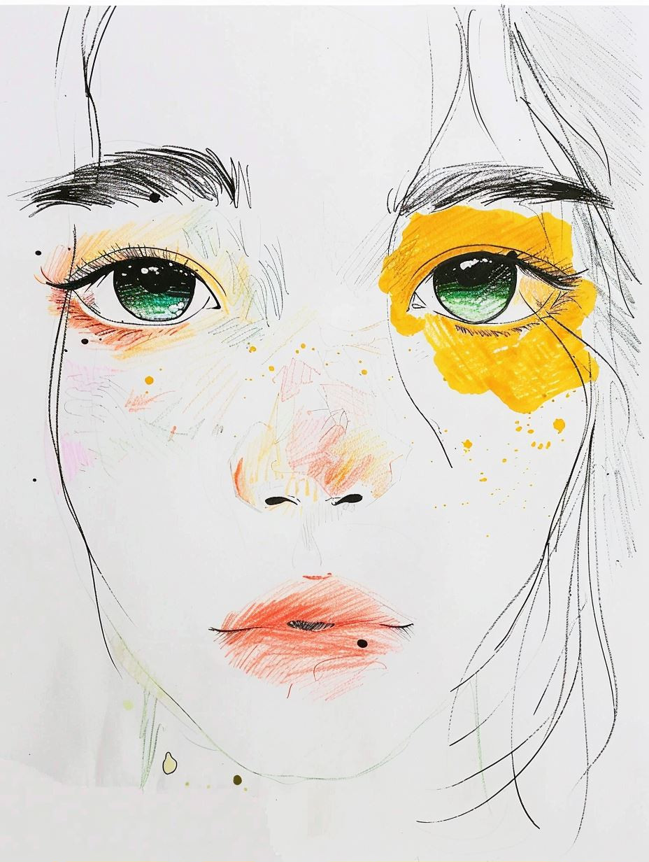 Ethereal Gazes: A Study in Portraiture - Image 2