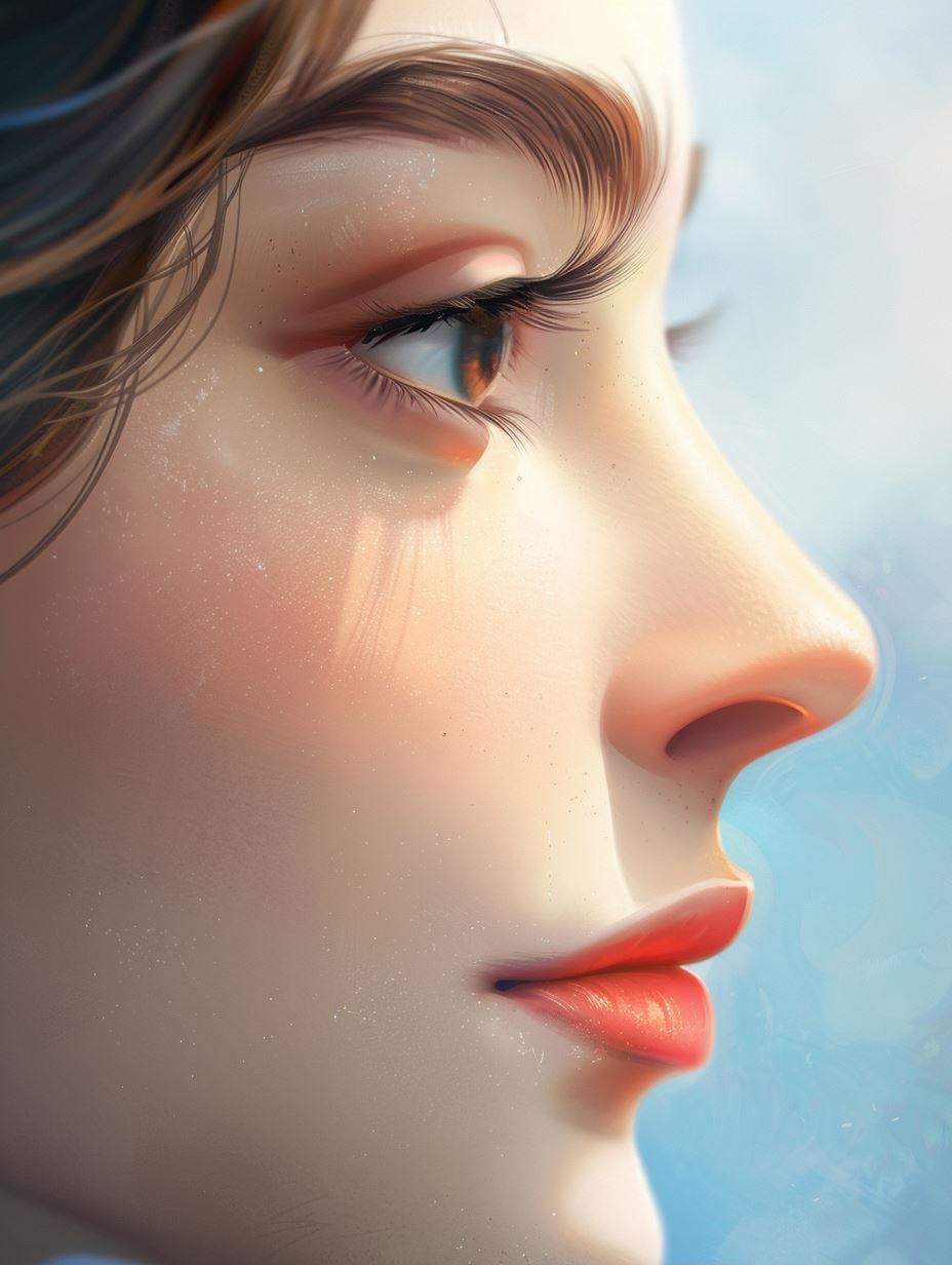 Ethereal Luminous Portrait Study - Image 2