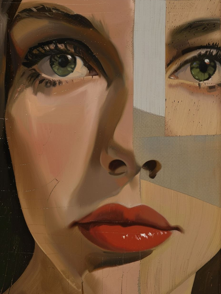Fragmented Portraits of Feminine Grace - Image 3