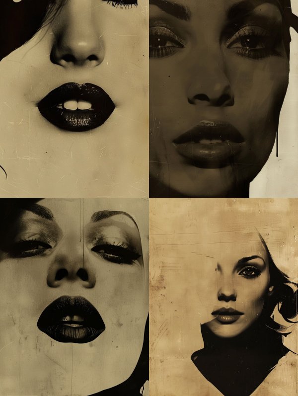 Vintage Noir Allure