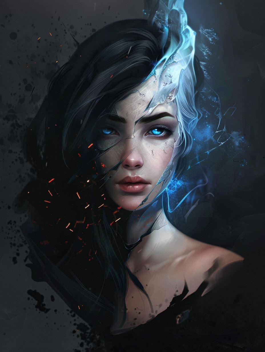 Ethereal Glow of Midnight Souls - Image 2