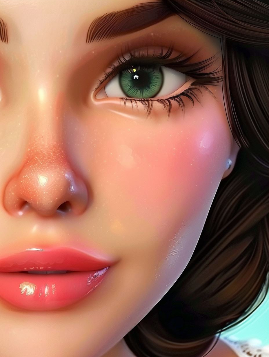Radiant Glow Digital Beauty Portraits - Image 3