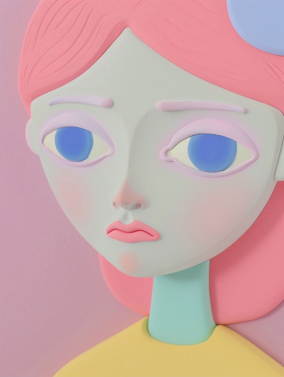 Pastel Dreams of Ethereal Women - Image 2