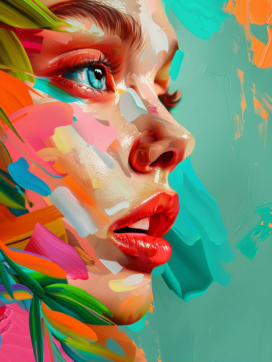 Vibrant Prism Portraits - Image 1