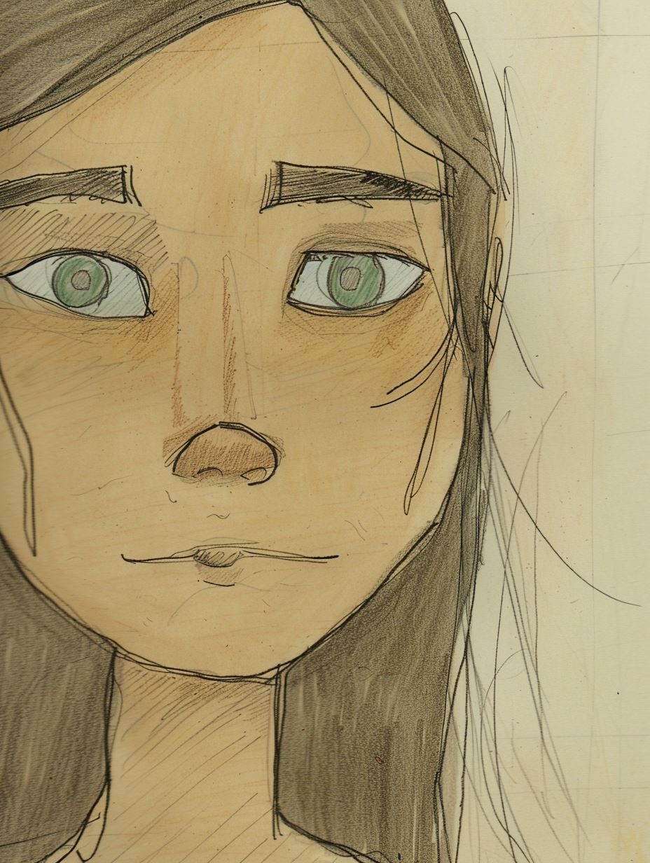 Hand Drawn Character Study Sketches - Image 4