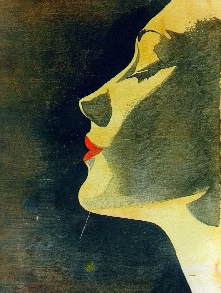 Ethereal Watercolor Profile Portraits - Image 2