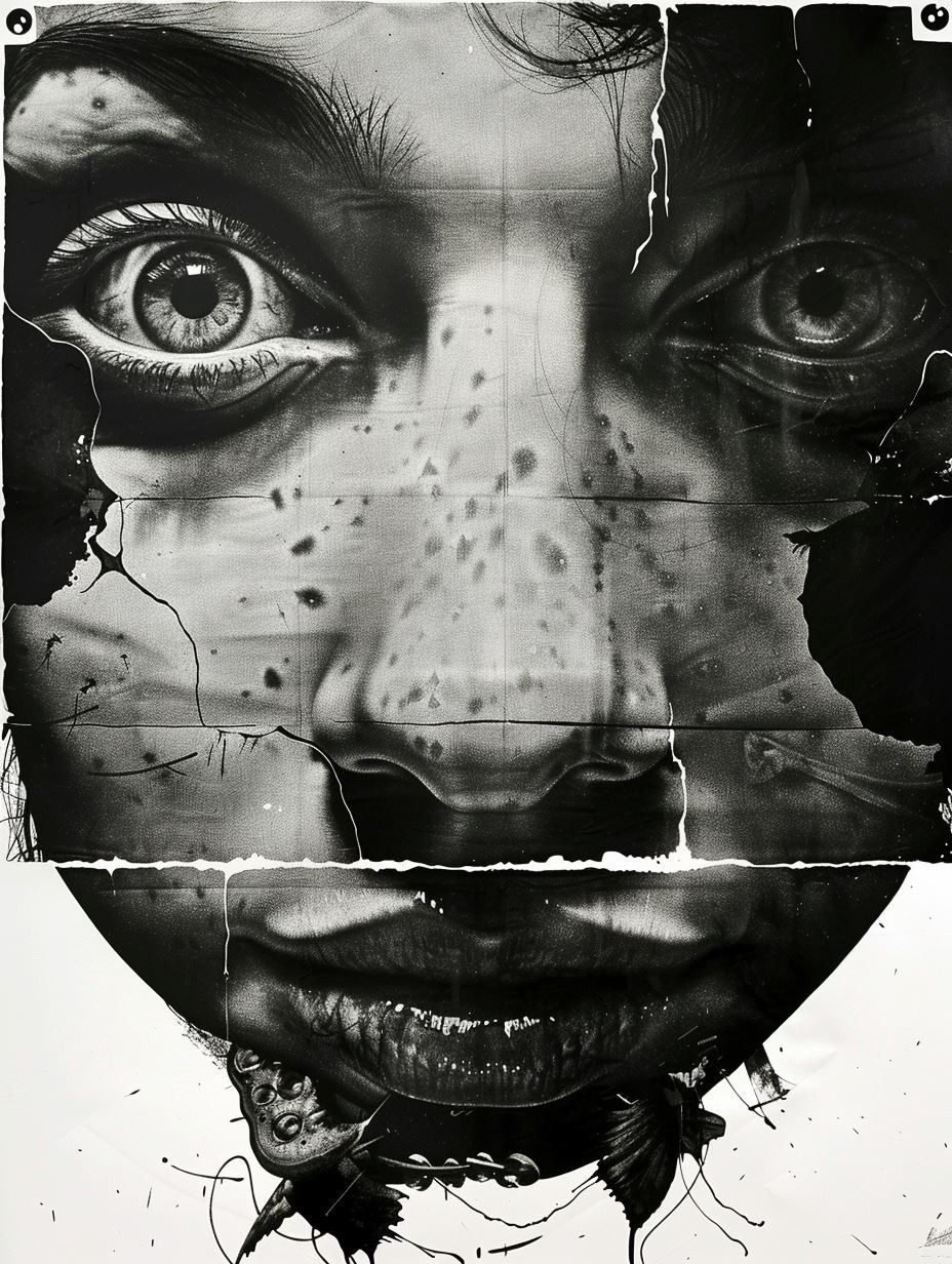 Fractured Gaze: A Study in Disruption - Image 1
