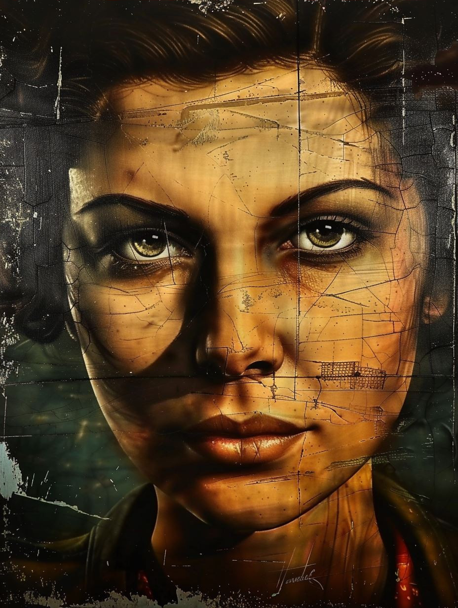 Fractured Beauty: A Study in Decay - Image 4