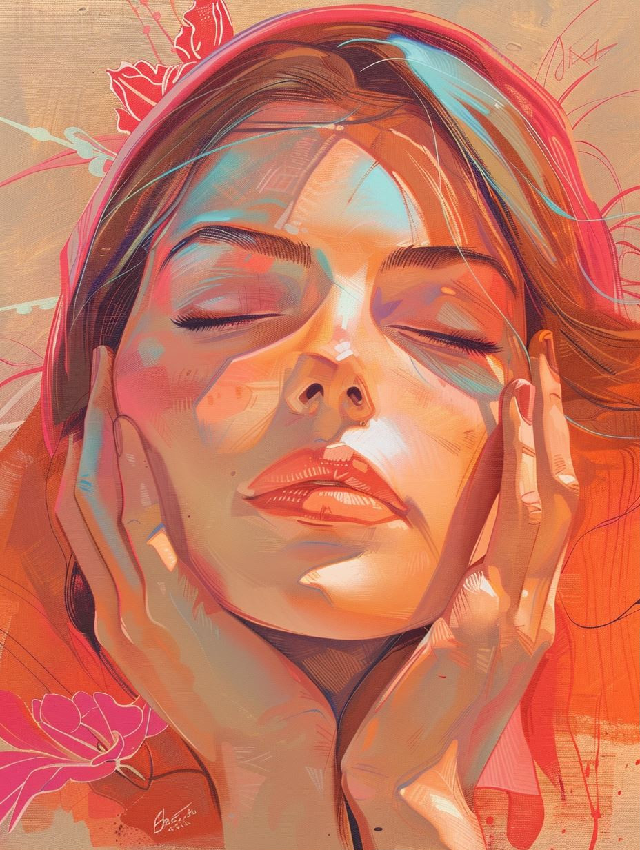 Radiant Hues of Feminine Grace - Image 1