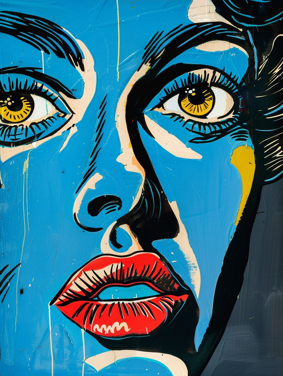 Neon Pop Art Melancholy - Image 3