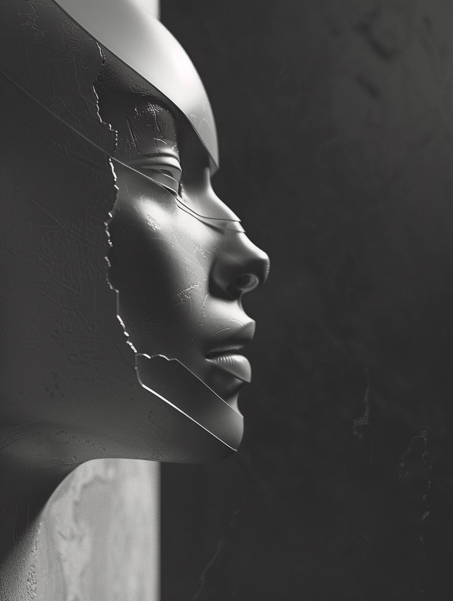 Fragmented Porcelain Digital Soul - Image 4