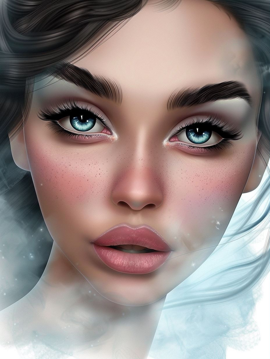 Ethereal Winter Beauty Portraits - Image 1