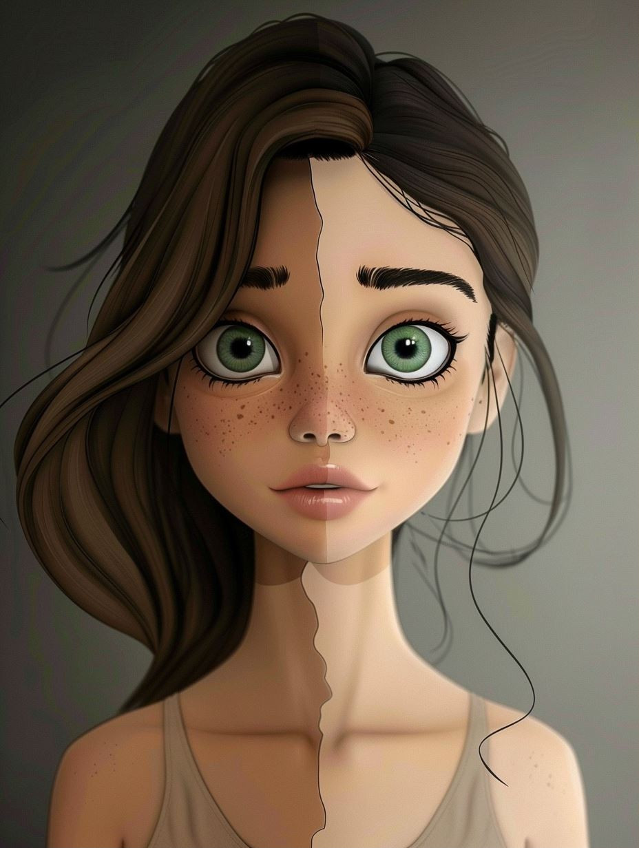 Digital Art Portraits: Four Artistic Styles - Image 1