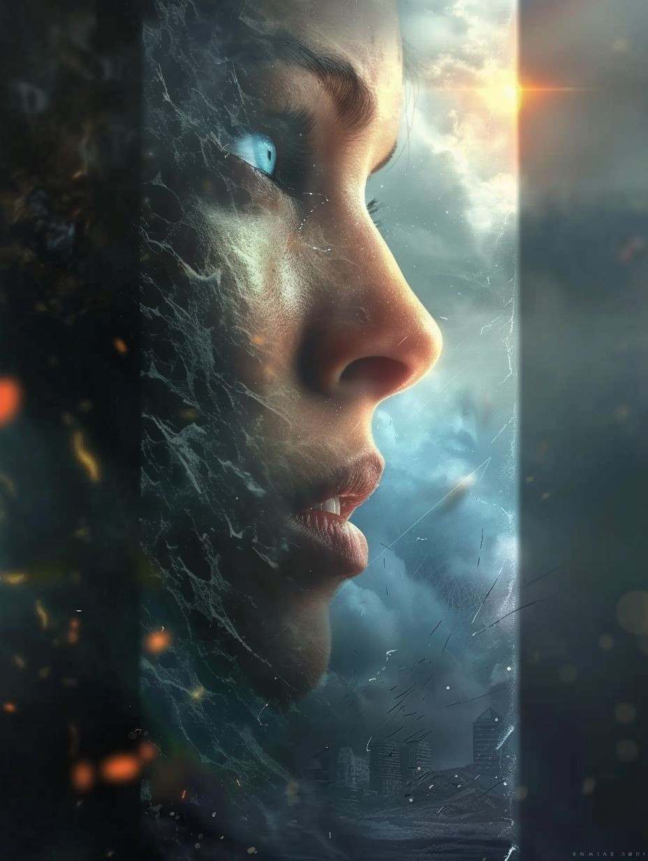 Ethereal Gazes Through Glass - Image 1